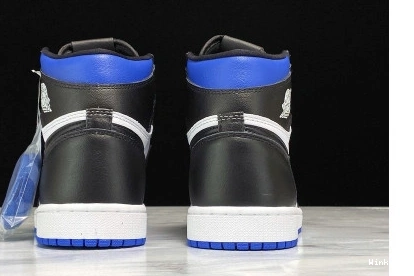1 GAME ROYAL RETRO - JORDAN BLACK HIGH AIR 555088-041‎ 0925